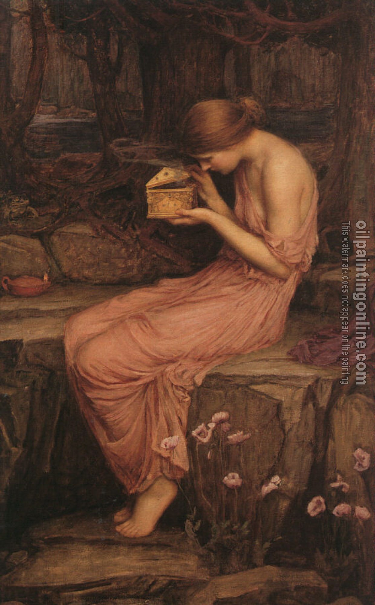 Waterhouse, John William - Psyche Opening the Golden Box
